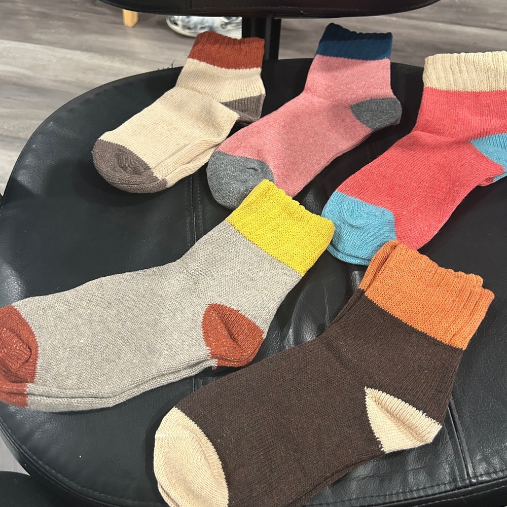 Colorful Ankle Socks Set NWOT